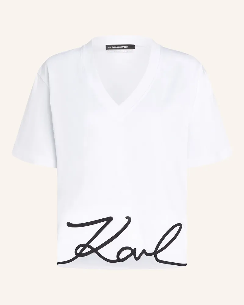 Karl Lagerfeld T-shirt Weiss