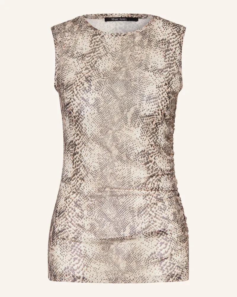 MARC AUREL Mesh-Top Hellbraun