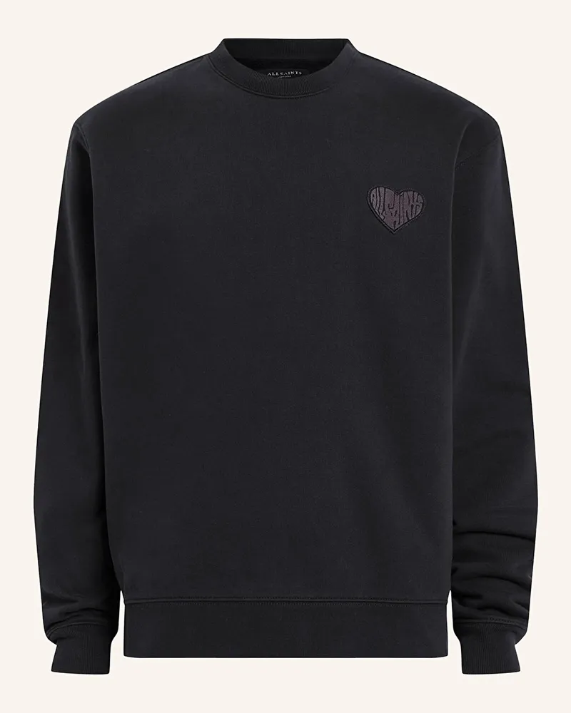 AllSaints Sweatshirt Lover schwarz Schwarz