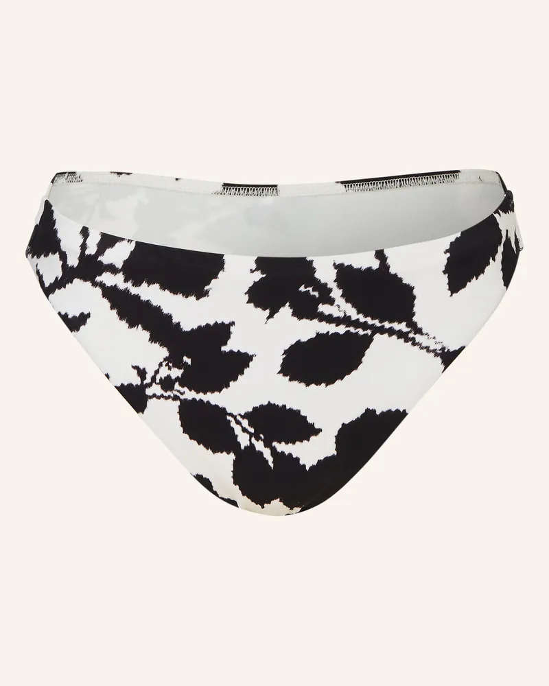 Maryan Mehlhorn Basic-Bikini-Hose Florascape schwarz Schwarz