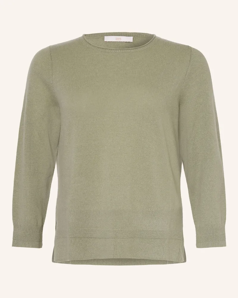Marina Rinaldi Cashmere-Pullover Cadmio gruen Grün