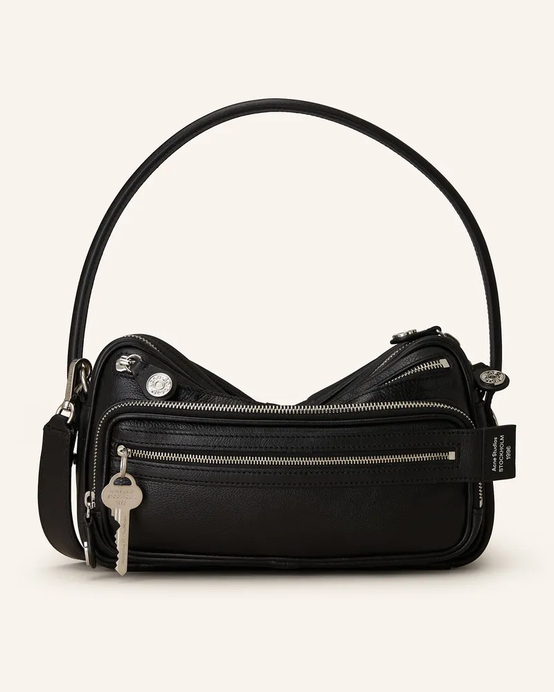 Acne Studios Schultertasche schwarz Schwarz