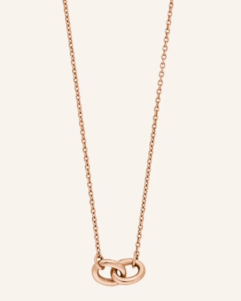 Leaf Halskette ETERNAL TOUCH aus 14 Karat Roségold Roségold