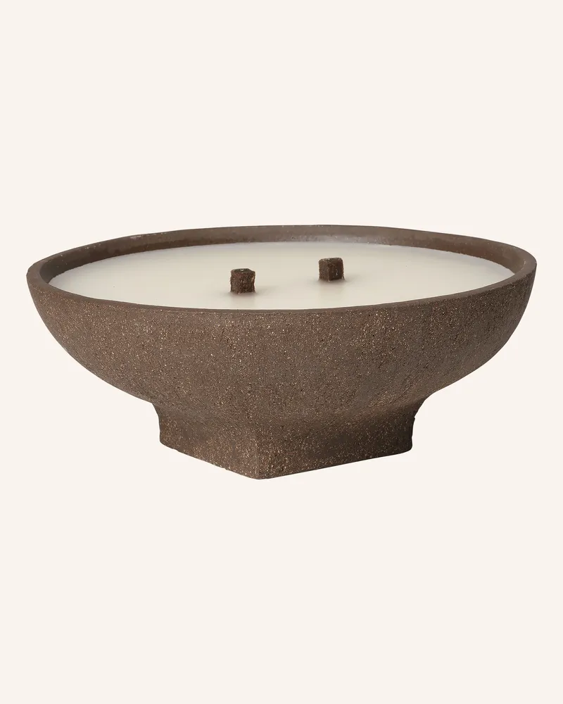 ferm LIVING Kerze Vei braun Taupe