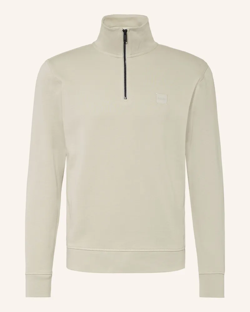 HUGO BOSS Sweat-Troyer Zetrust beige Beige