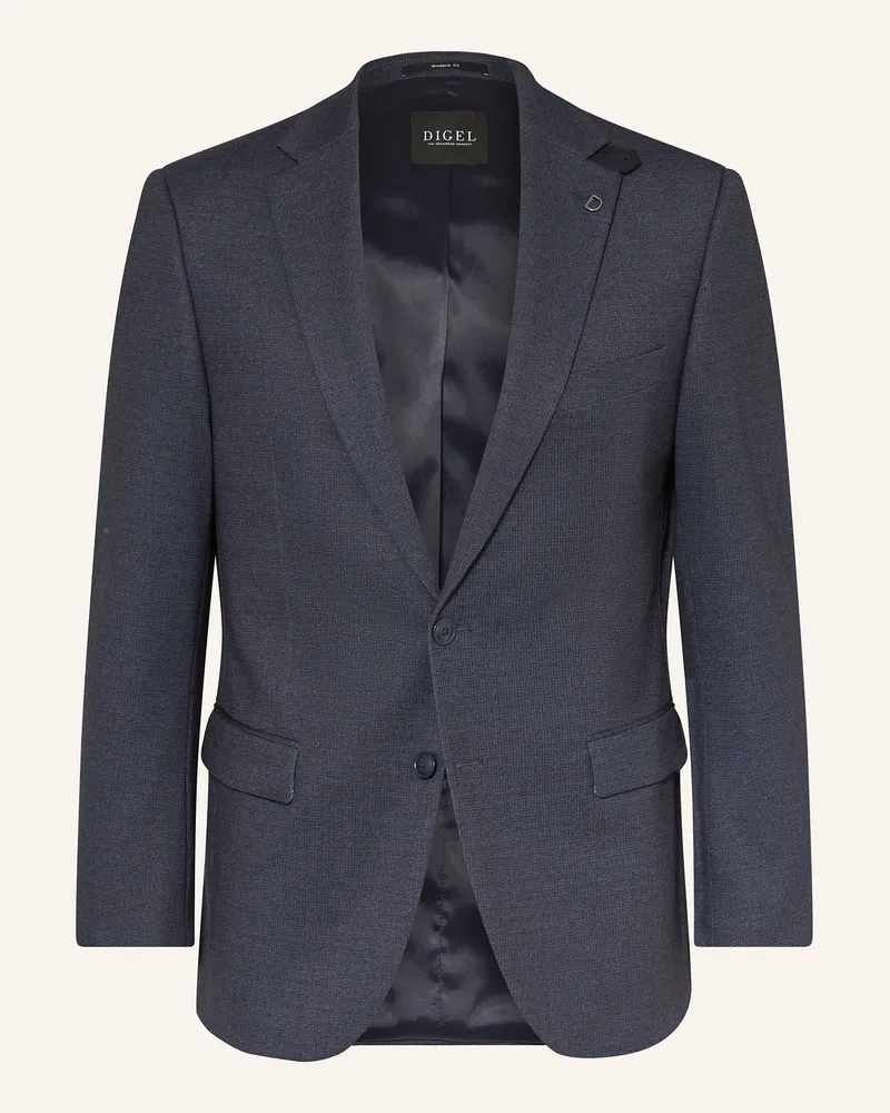 Digel Anzugsakko Ezzo Modern Fit Aus Jersey blau 22