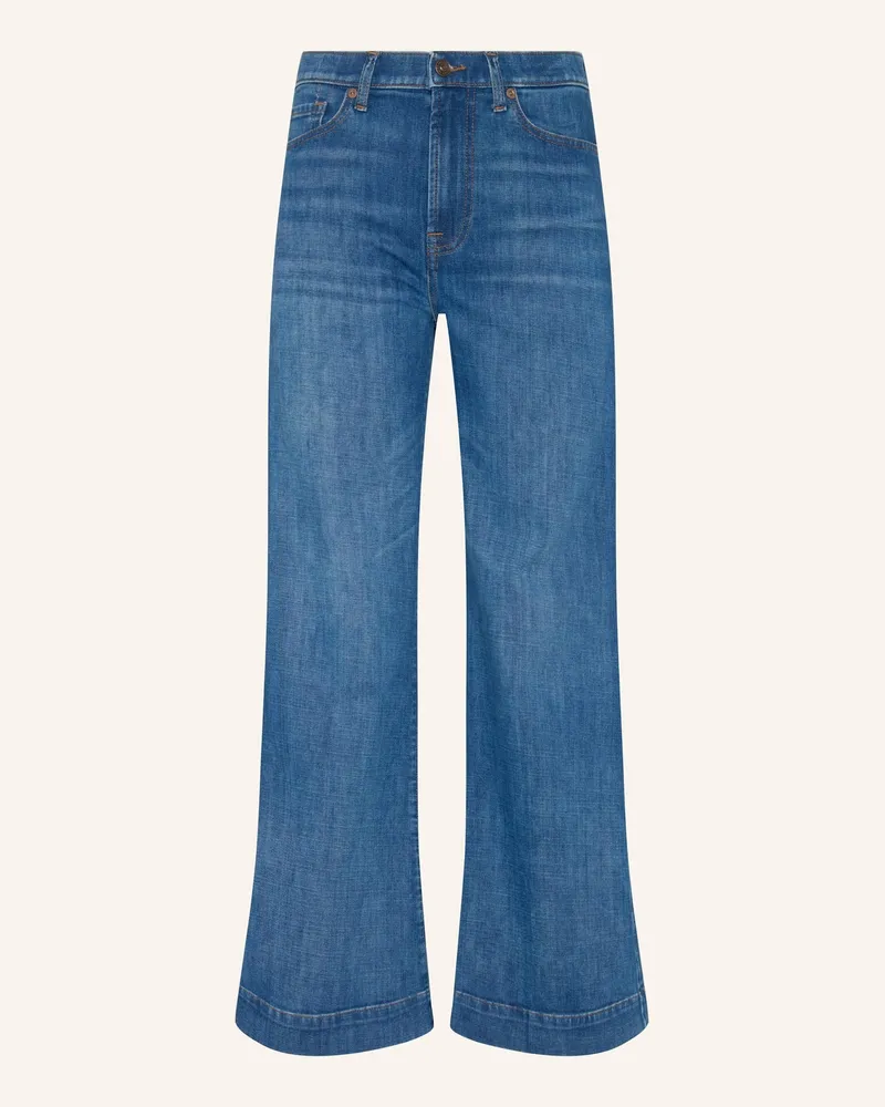 7 for all mankind Jeans MODERN DOJO TAILORLESS Flare Fit Blau