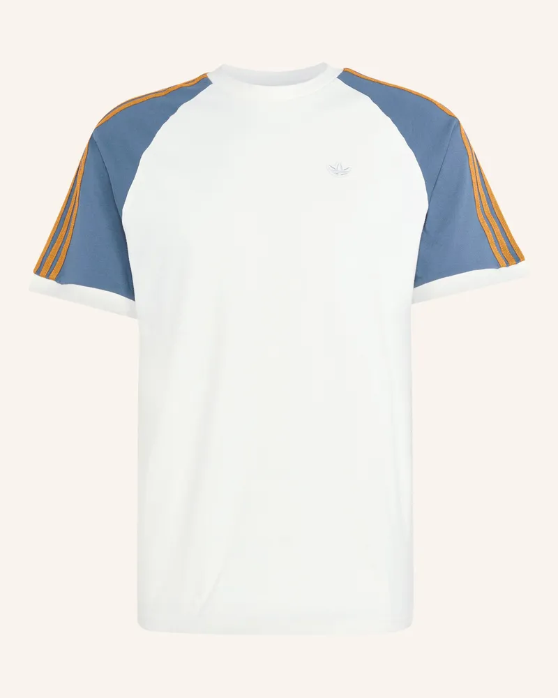 adidas T-Shirt Cali blau Creme