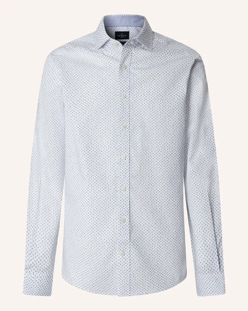 Hackett Freizeithemd Mini Floral Print blau Blau
