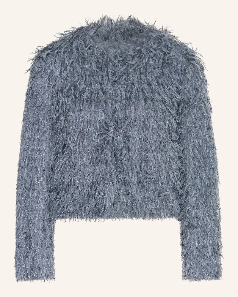 Oui  Kastenjacke Grau