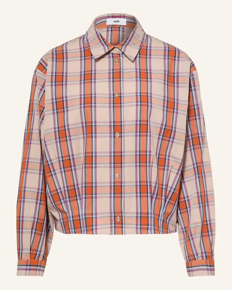cinque Hemdbluse Citerno braun Hellbraun