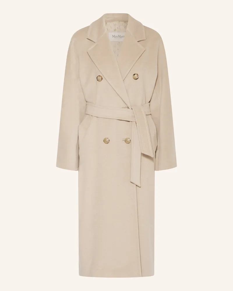 Max Mara Wollmantel Madame beige Ecru