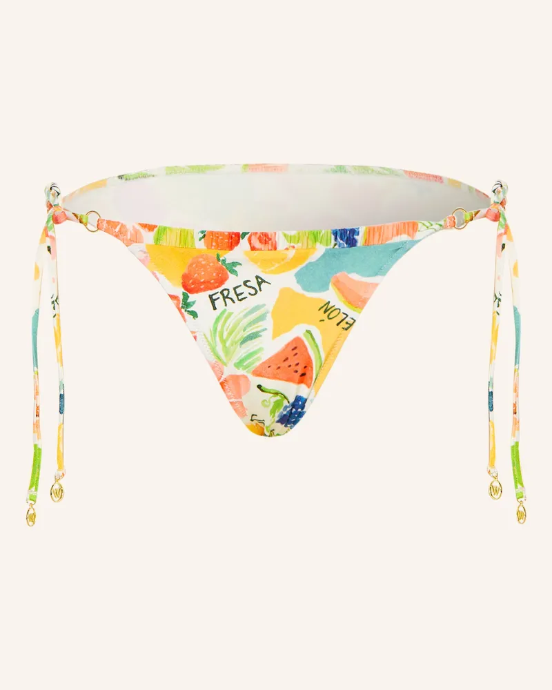 watercult Triangel-Bikini-Hose Fruitbowl gruen Gelb