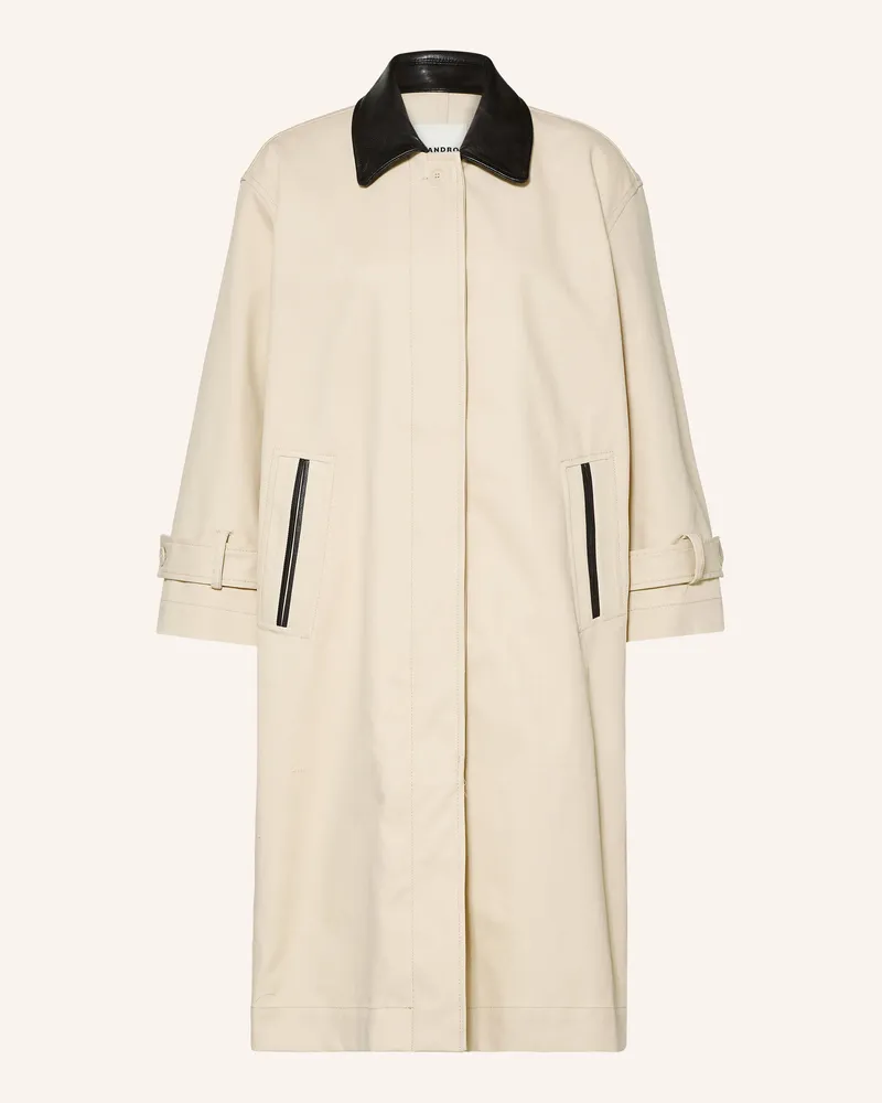 Sandro Trenchcoat beige Creme