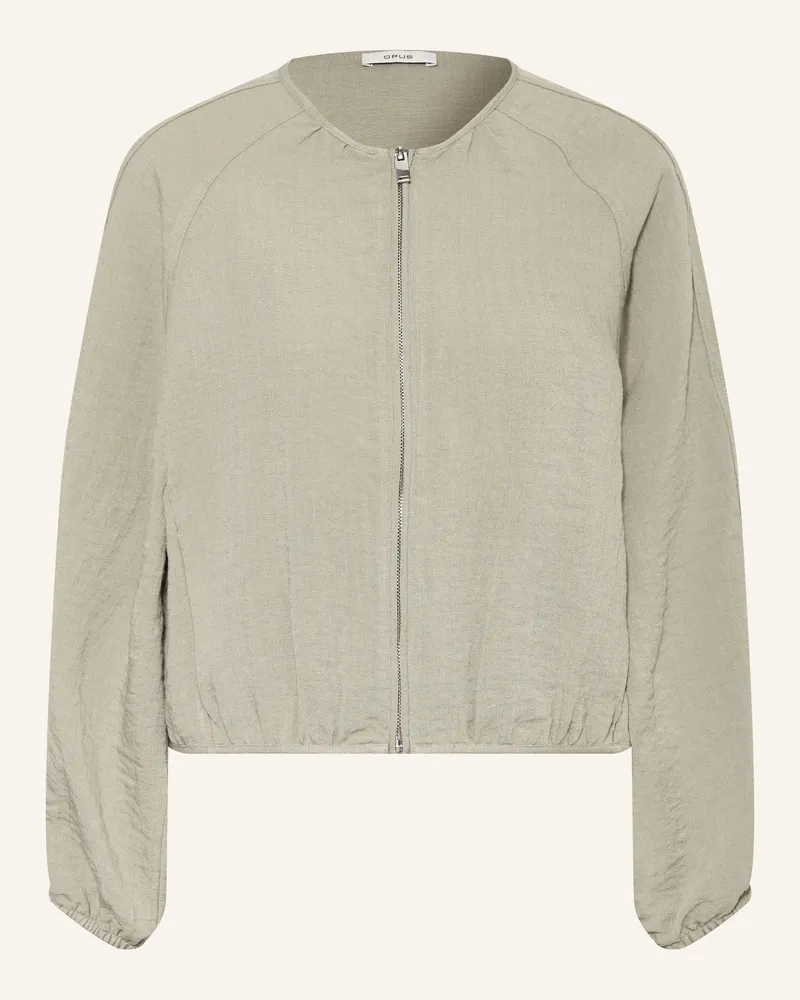 OPUS Blouson Jarosa Mit 3/4-Arm gruen Hellgrün