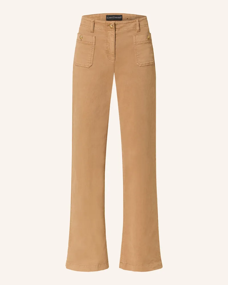 Luisa Cerano Wide Leg Jeans 7412