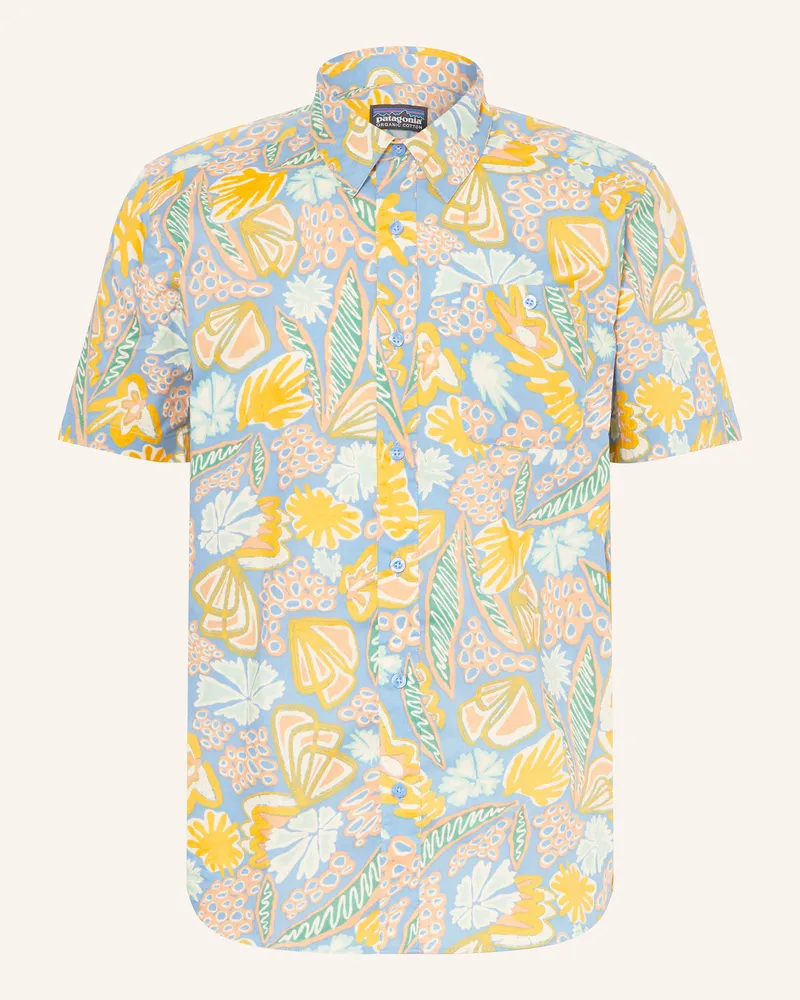 Patagonia Outdoor-Hemd Hellblau