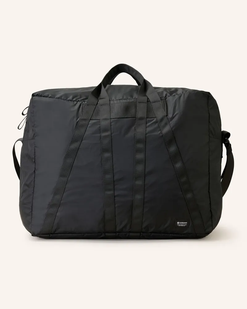 LULULEMON Sporttasche PACKABLE CARRYALL 45 l Schwarz