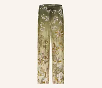 Marlenehose aus Satin