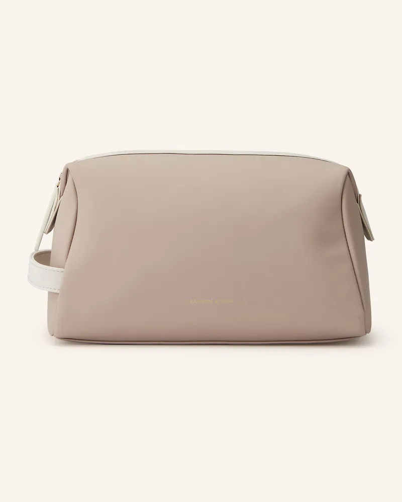Kapten & Son Kosmetiktasche WINDSOR Taupe