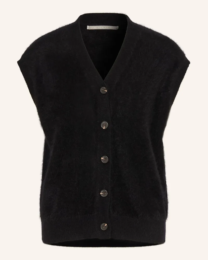 (THE MERCER) N.Y. Strickweste Aus Cashmere schwarz Schwarz