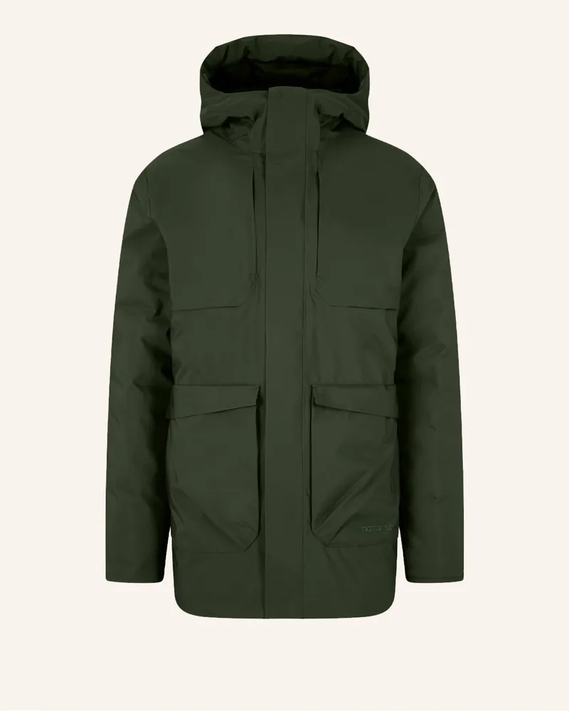 Nordisk Daunenparka Jarvi gruen Dunkelgrün
