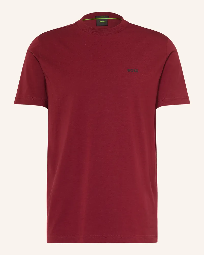 HUGO BOSS T-Shirt Tee rot Dunkelrot