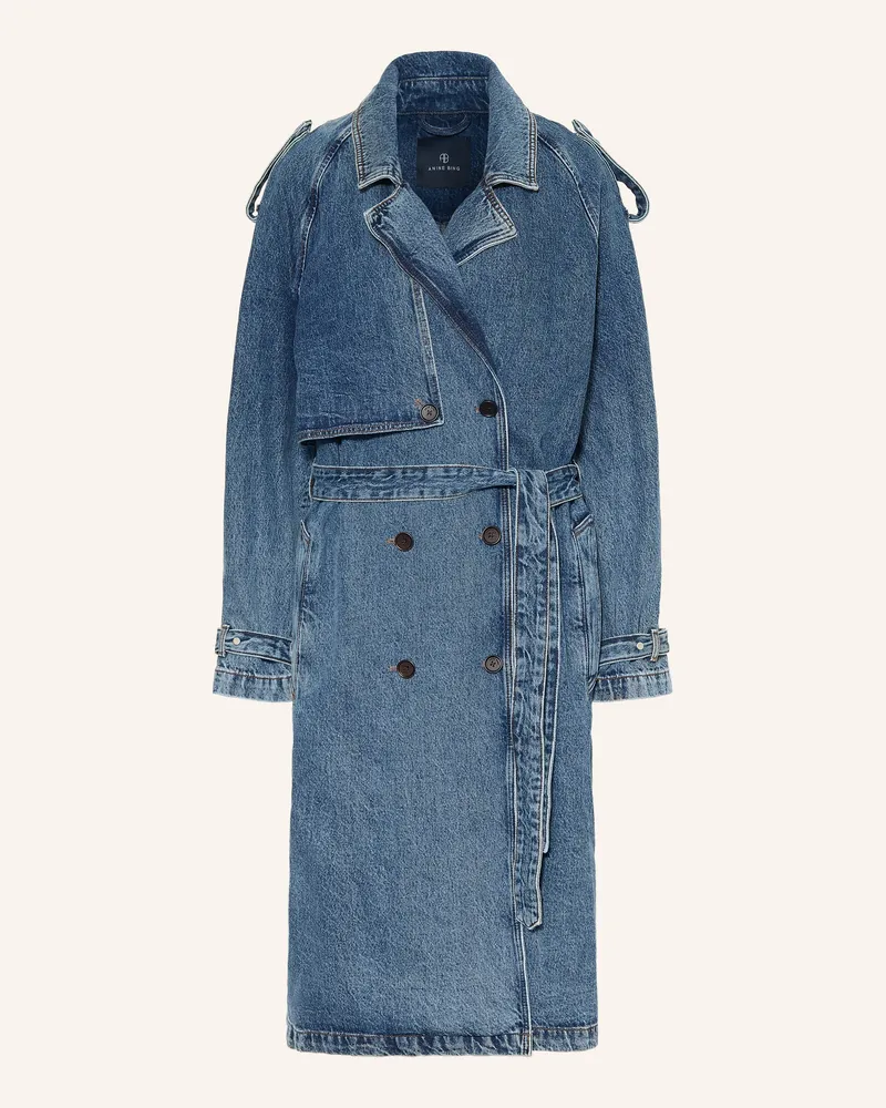 Anine Bing Jeansmantel Rickie blau Blau