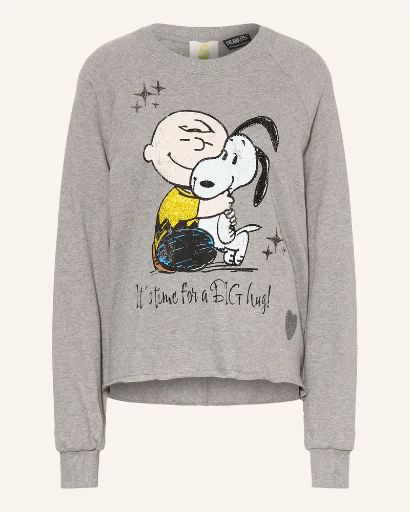 Princess goes Hollywood Sweatshirt Mit Schmucksteinen grau Grau