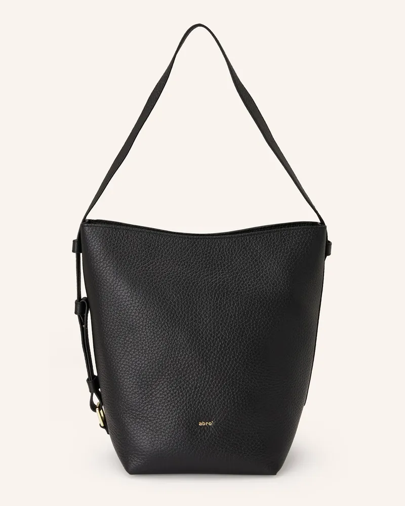 Abro Hobo-Bag COSMO mit Pouch Schwarz