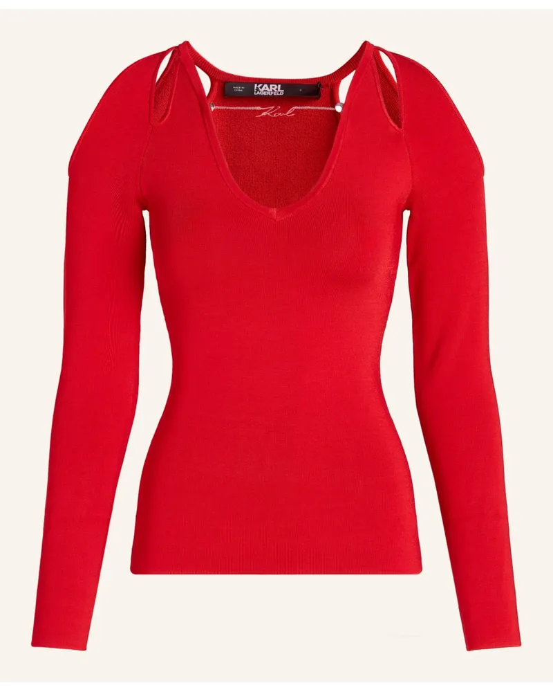 Karl Lagerfeld Sweatshirt Rot