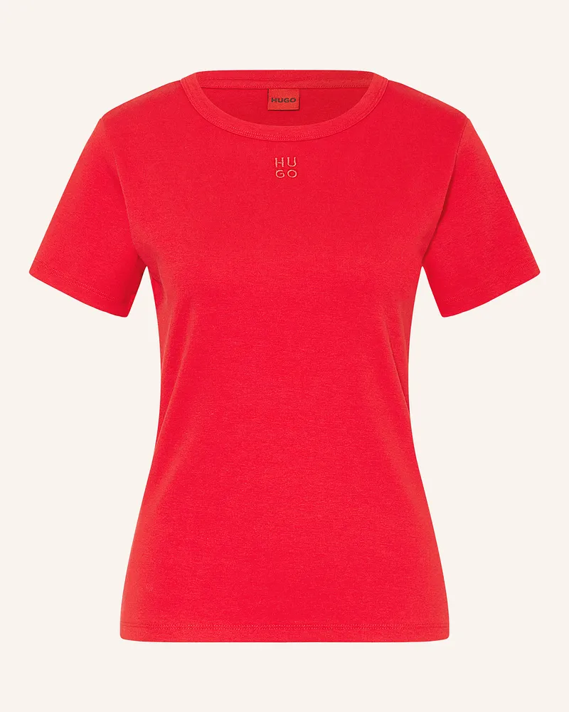HUGO BOSS T-Shirt DELORIS Rot