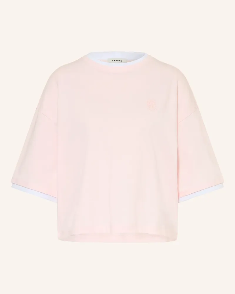 Sandro T-Shirt rosa Rosa