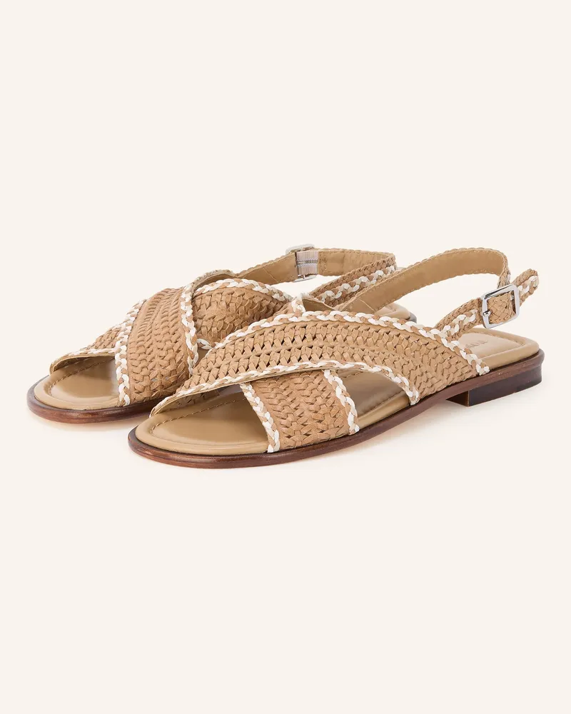 Pons Quintana Sandalen beige Hellbraun