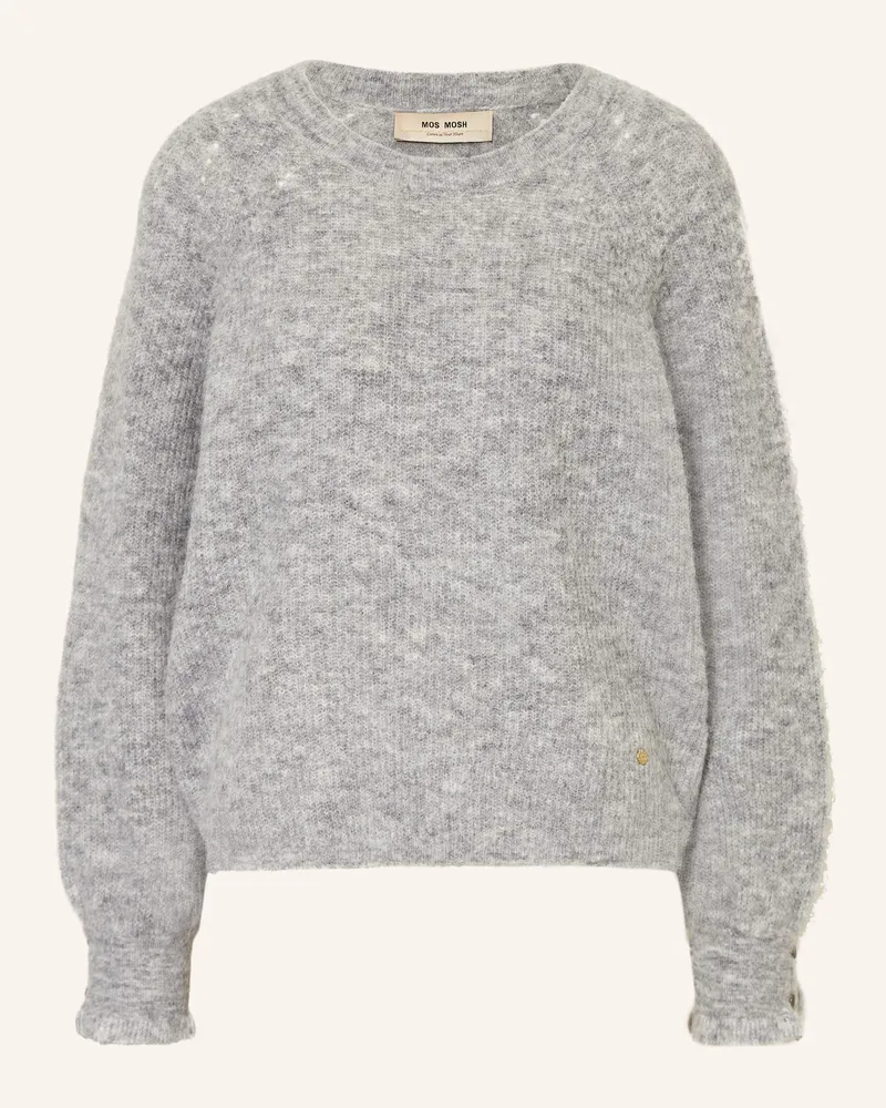 Mos Mosh Pullover mit Alpaka Grau