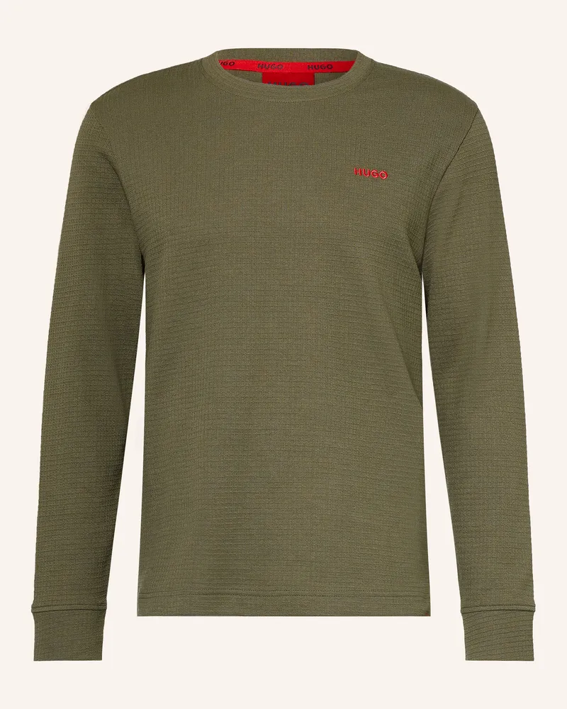 HUGO BOSS Schlafshirt Austin gruen Dunkelgrün