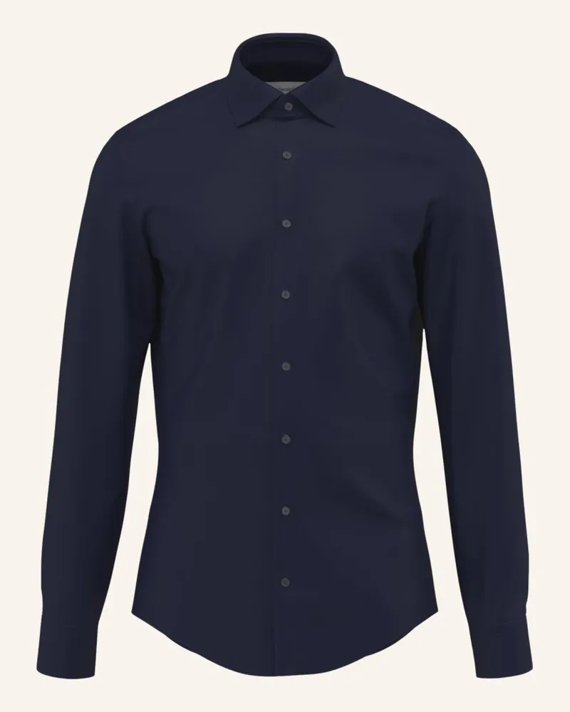 Seidensticker Business Hemd Shaped Fit Dunkelblau