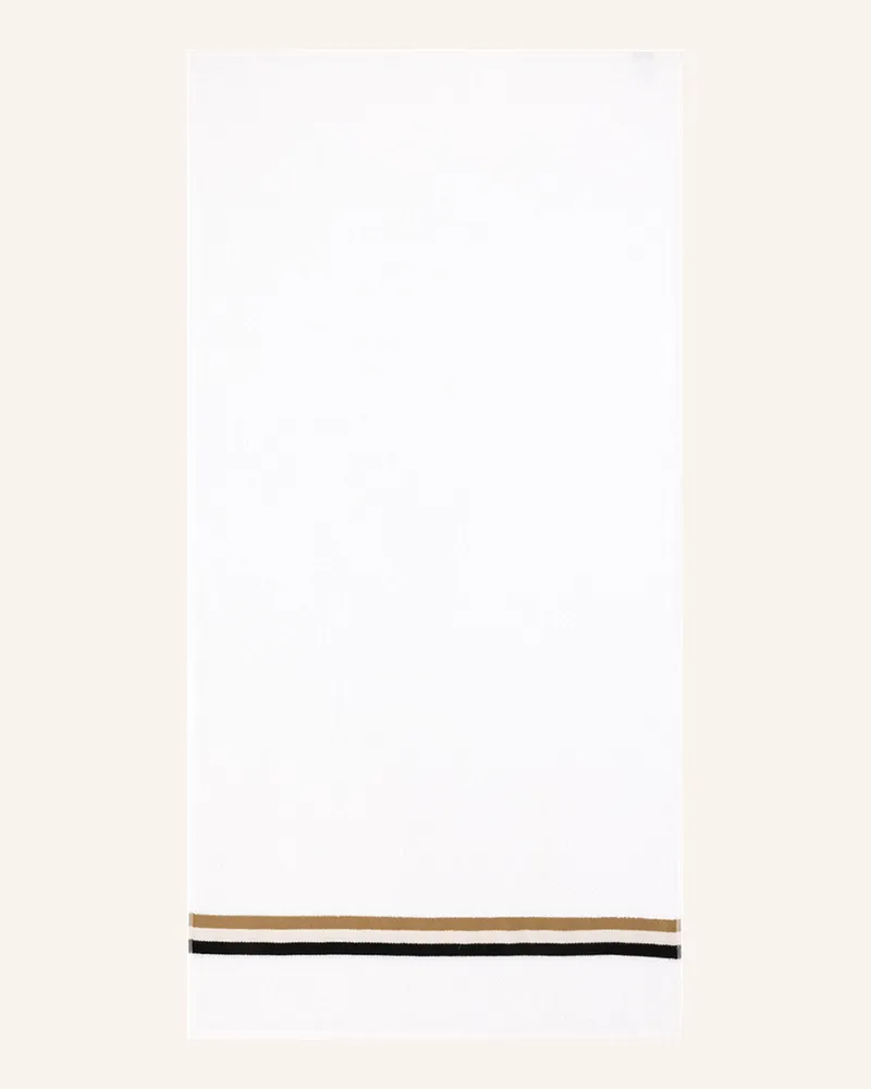 HUGO BOSS Handtuch BLINEA Weiss