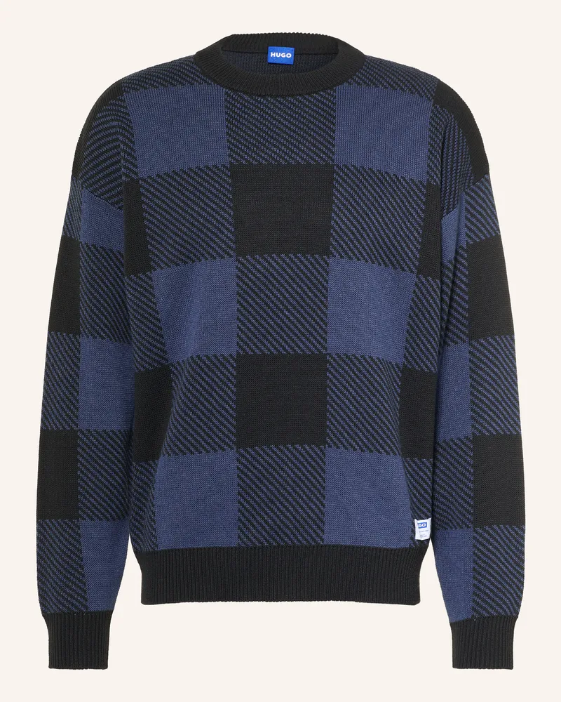 HUGO BOSS Pullover Stuvee schwarz Schwarz