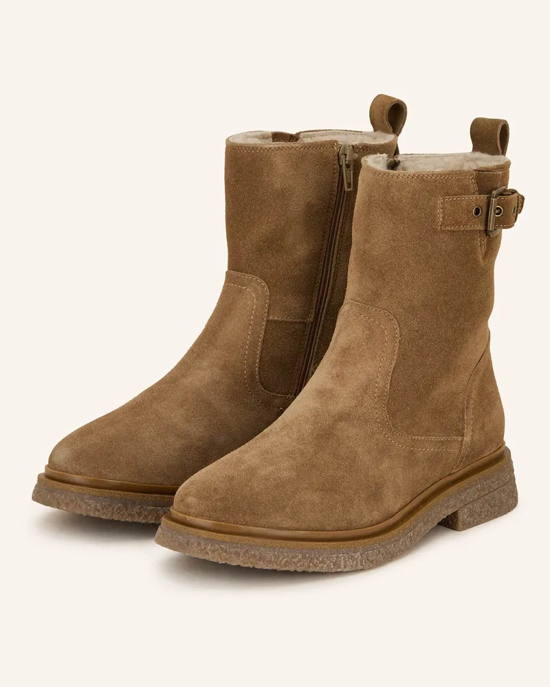 Marc O'Polo Stiefeletten Lotta beige Braun