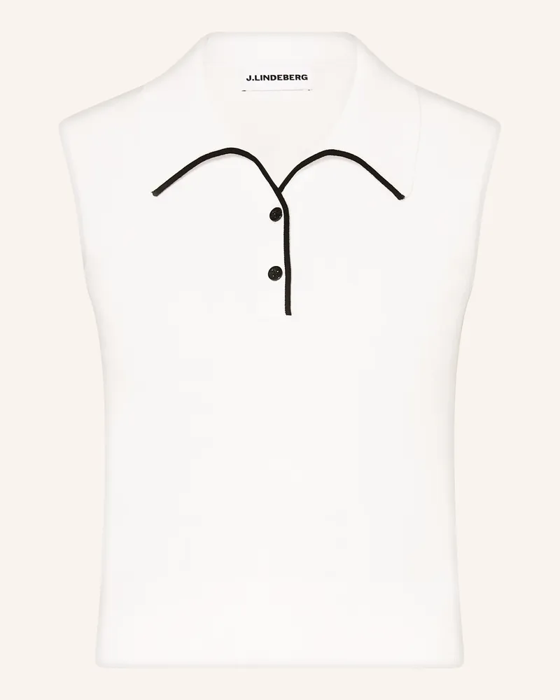 J.Lindeberg Funktions-Poloshirt weiss Weiss