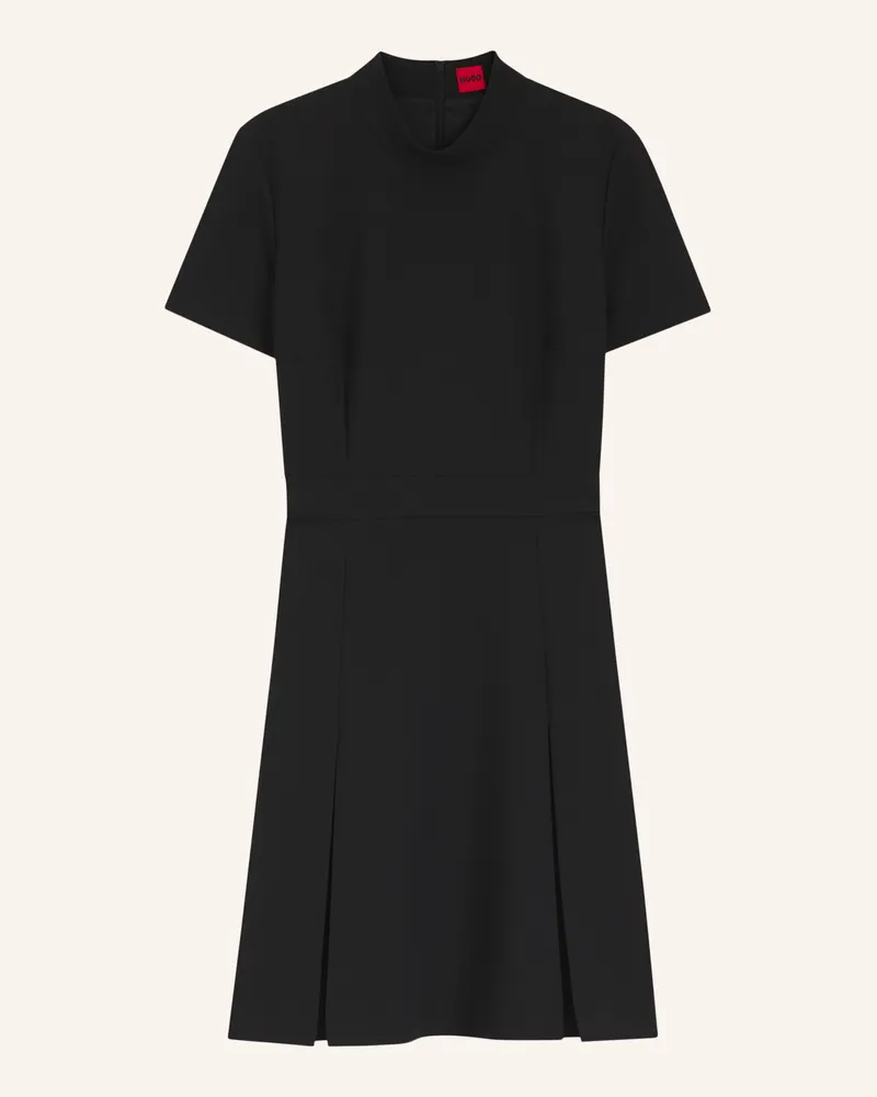 HUGO BOSS Business Kleid KAFINE Regular Fit Schwarz