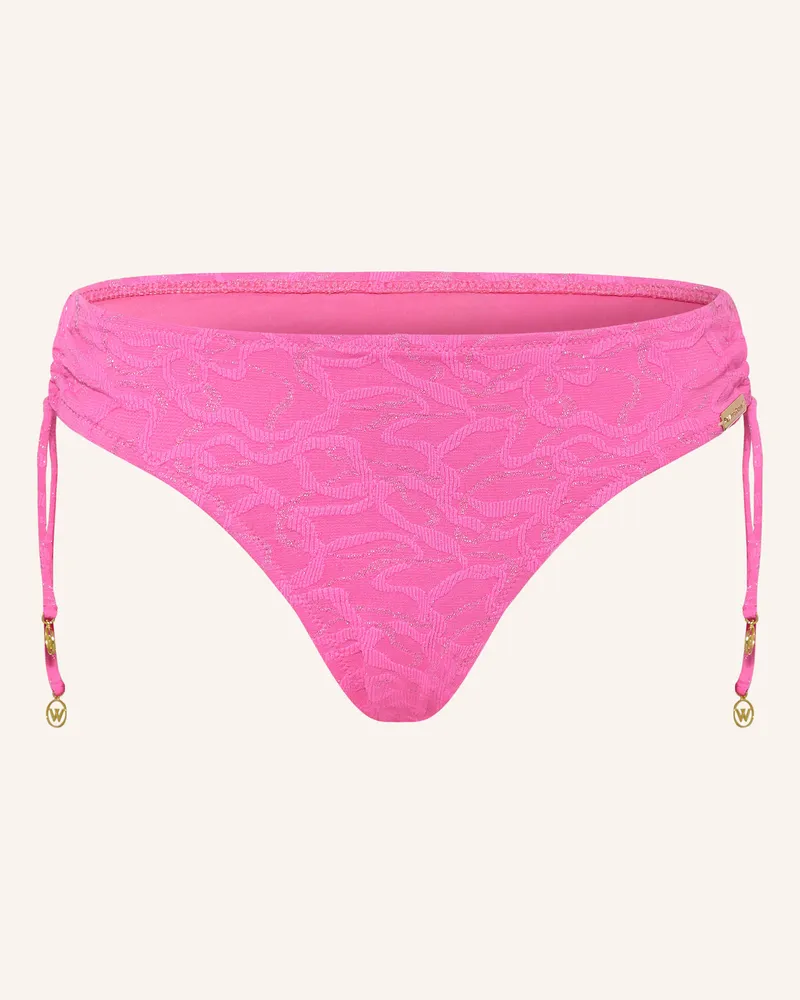 watercult Basic-Bikini-Hose SUPERNOVA mit Glitzergarn Pink