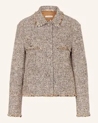 lilienfels Tweed-Jacke Braun