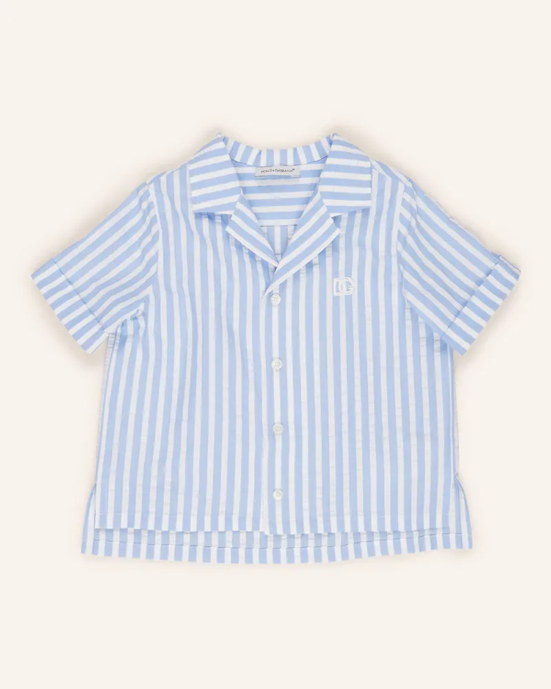 Dolce & Gabbana Hemd blau Hellblau