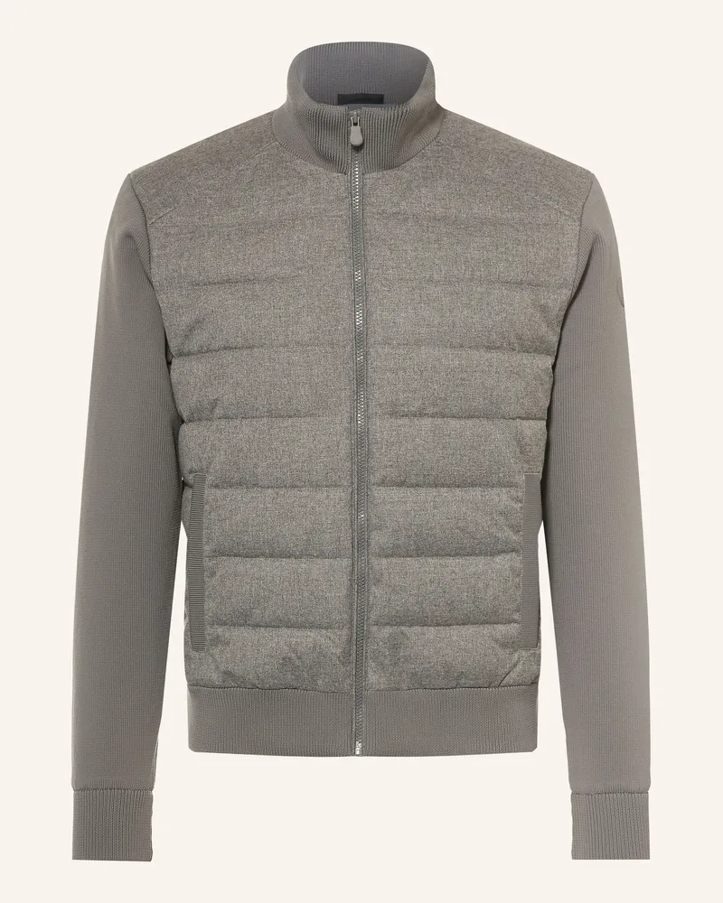 Save The Duck Steppjacke Lasse Im Materialmix grau Grau