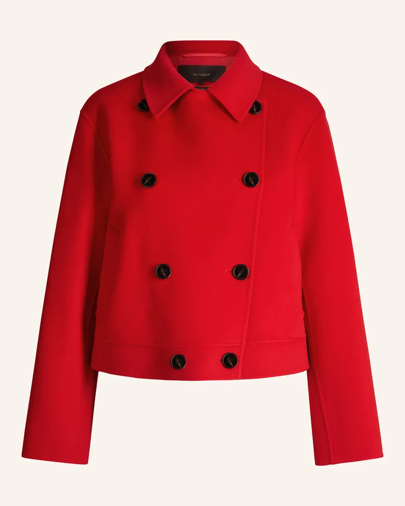windsor. Jacke Rot