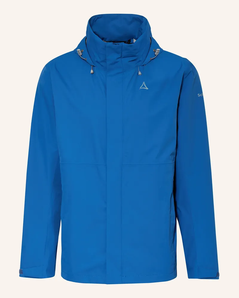 Schöffel Regenjacke blau Blau