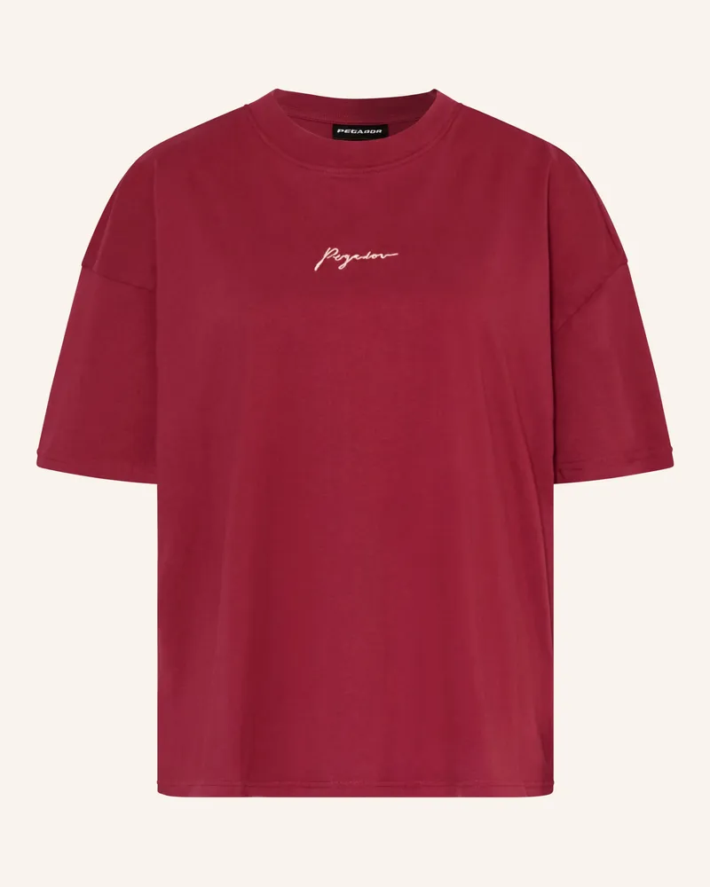 PEGADOR T-Shirt BEJA Dunkelrot