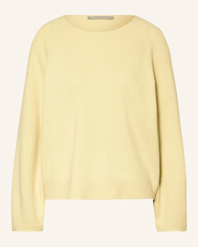 (THE MERCER) N.Y. Cashmere-Pullover gelb Hellgelb